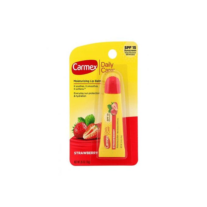 Carmex lip balm daily care strawberry 10g
