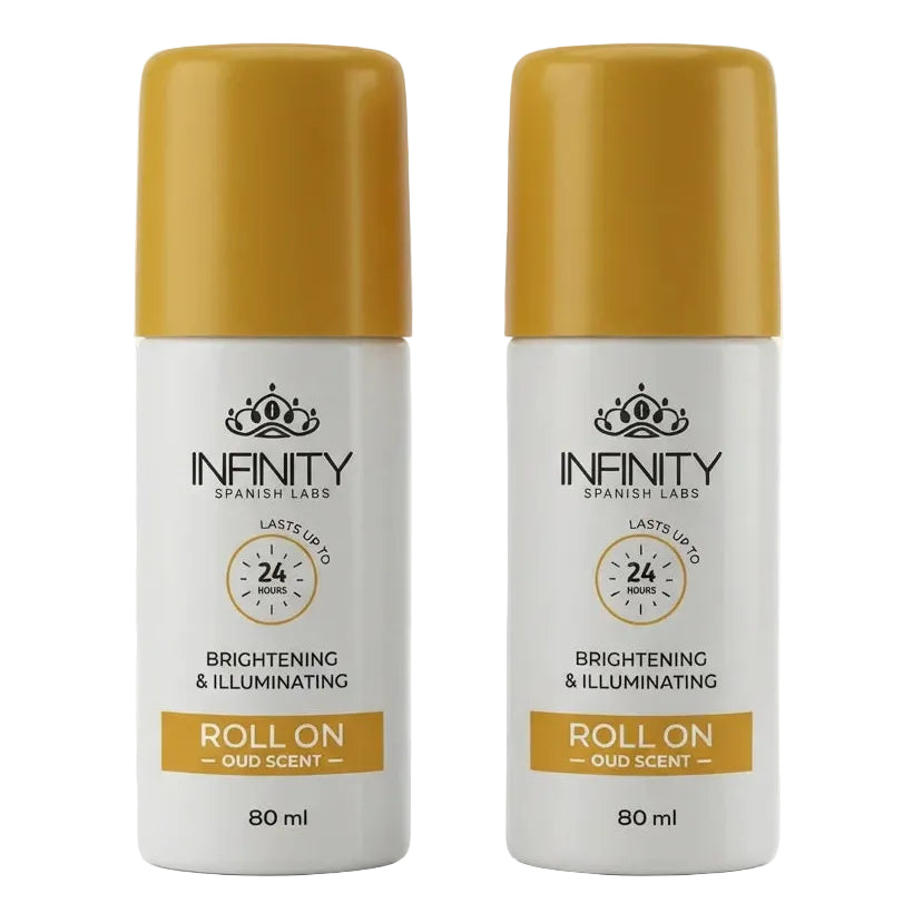 2 Items of Brightening & Illuminating Roll On - Oud scent Promo Pack