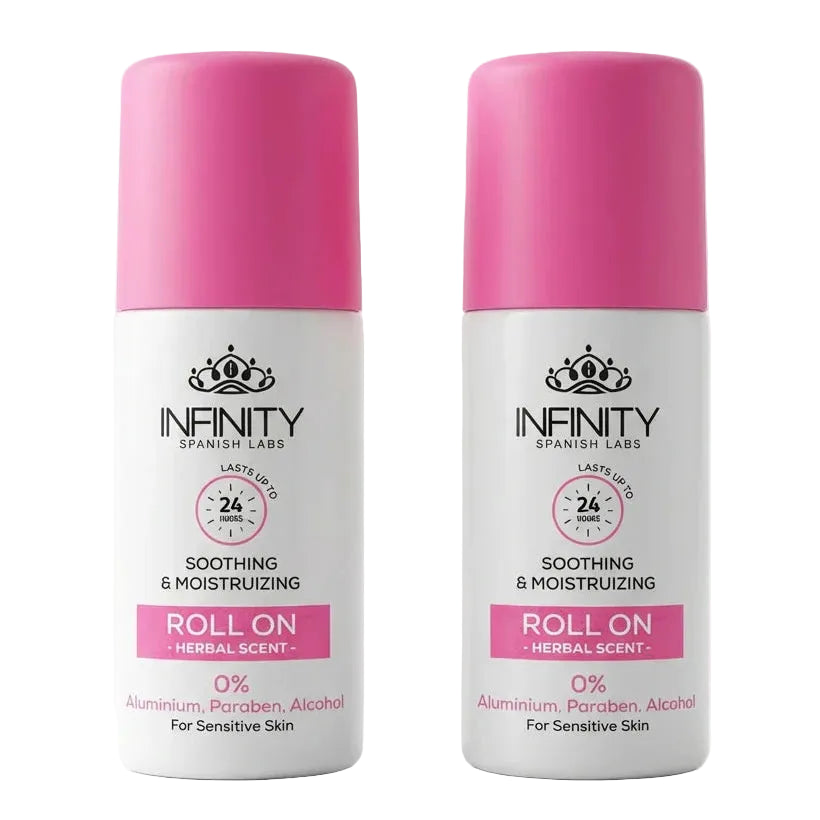2 Items of Soothing & Moisturizing Roll On - Herbal scent Promo Pack