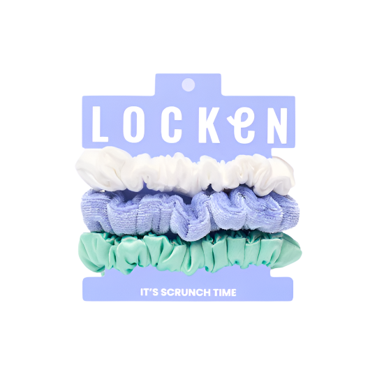 Locken Mini Scrunchie Trio