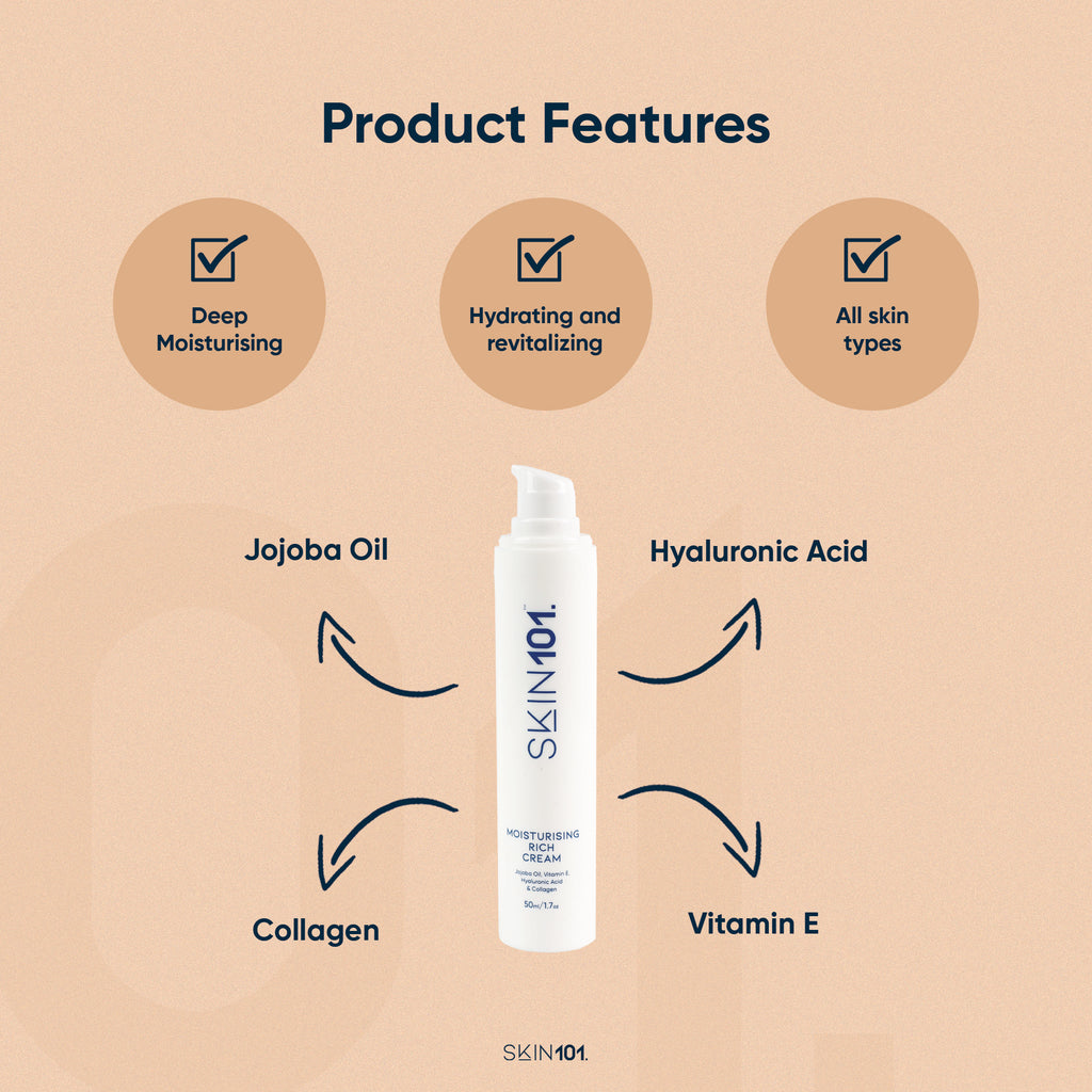 SKIN101 moisturising rich cream 50ml