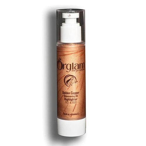 Orglam body shimmer oil