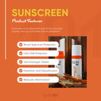SKIN101 Sunscreen Cream Gel SPF50