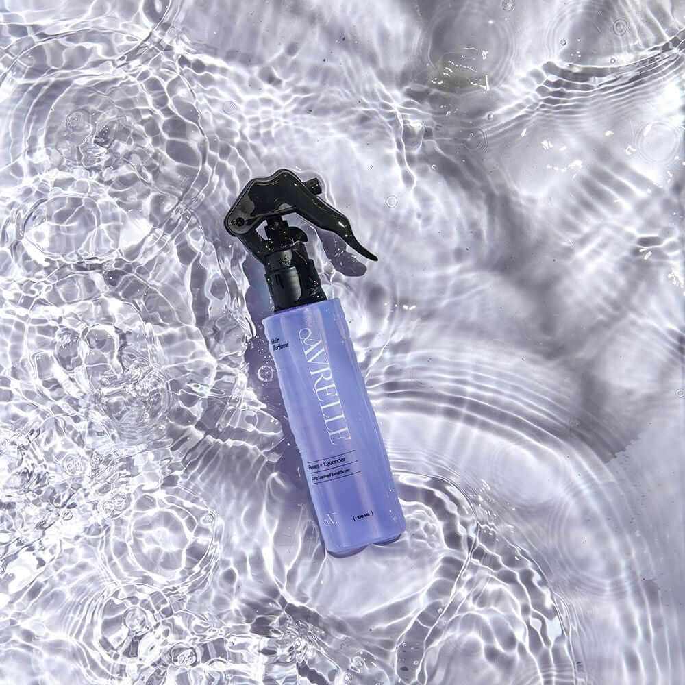 Avrelle hair perfume with Roses + Lavender