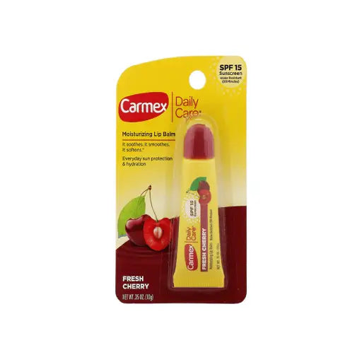 Carmex lip balm daily care fresh cherry 10g