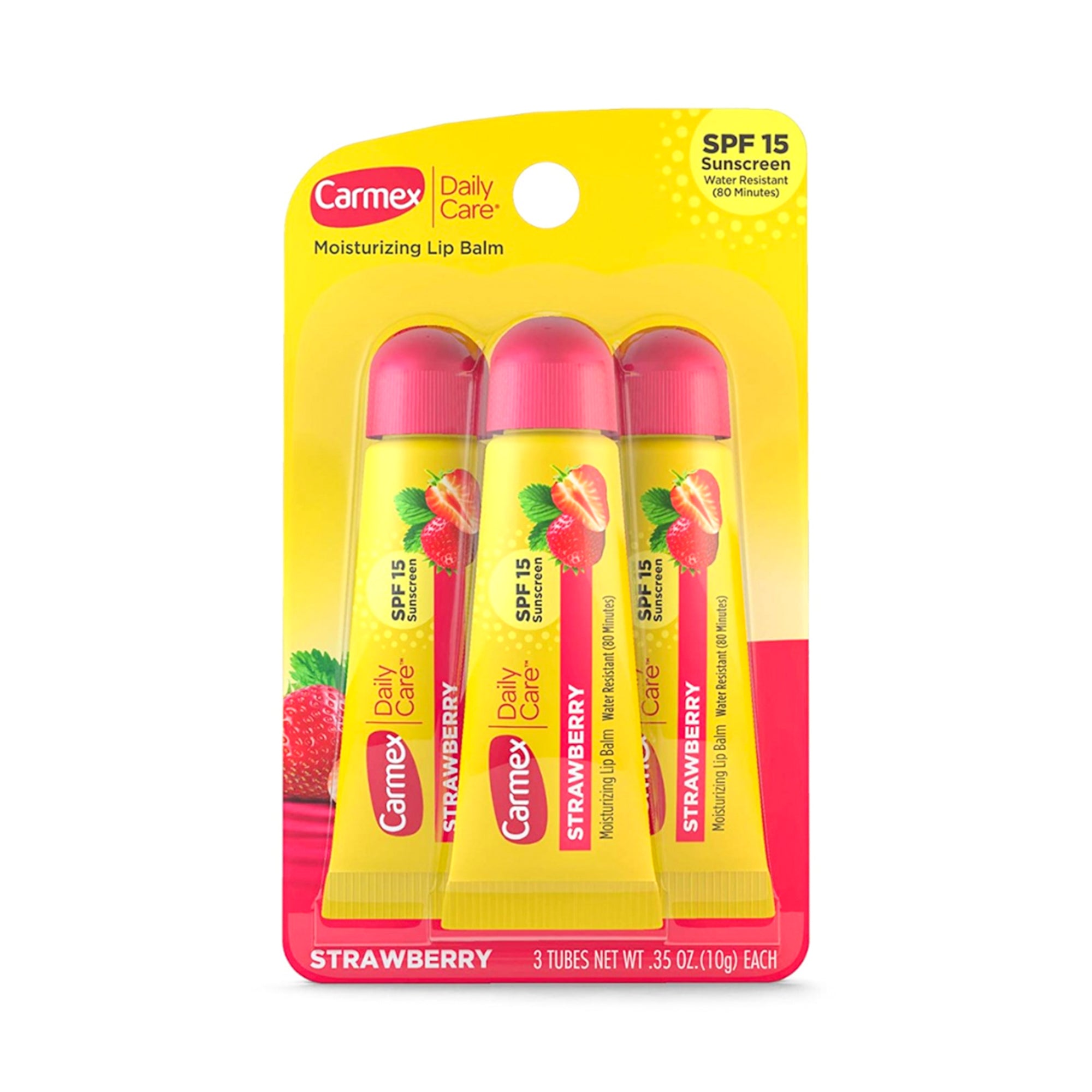 Carmex Waterproof Moisturizing Lip Balm Set with SPF
