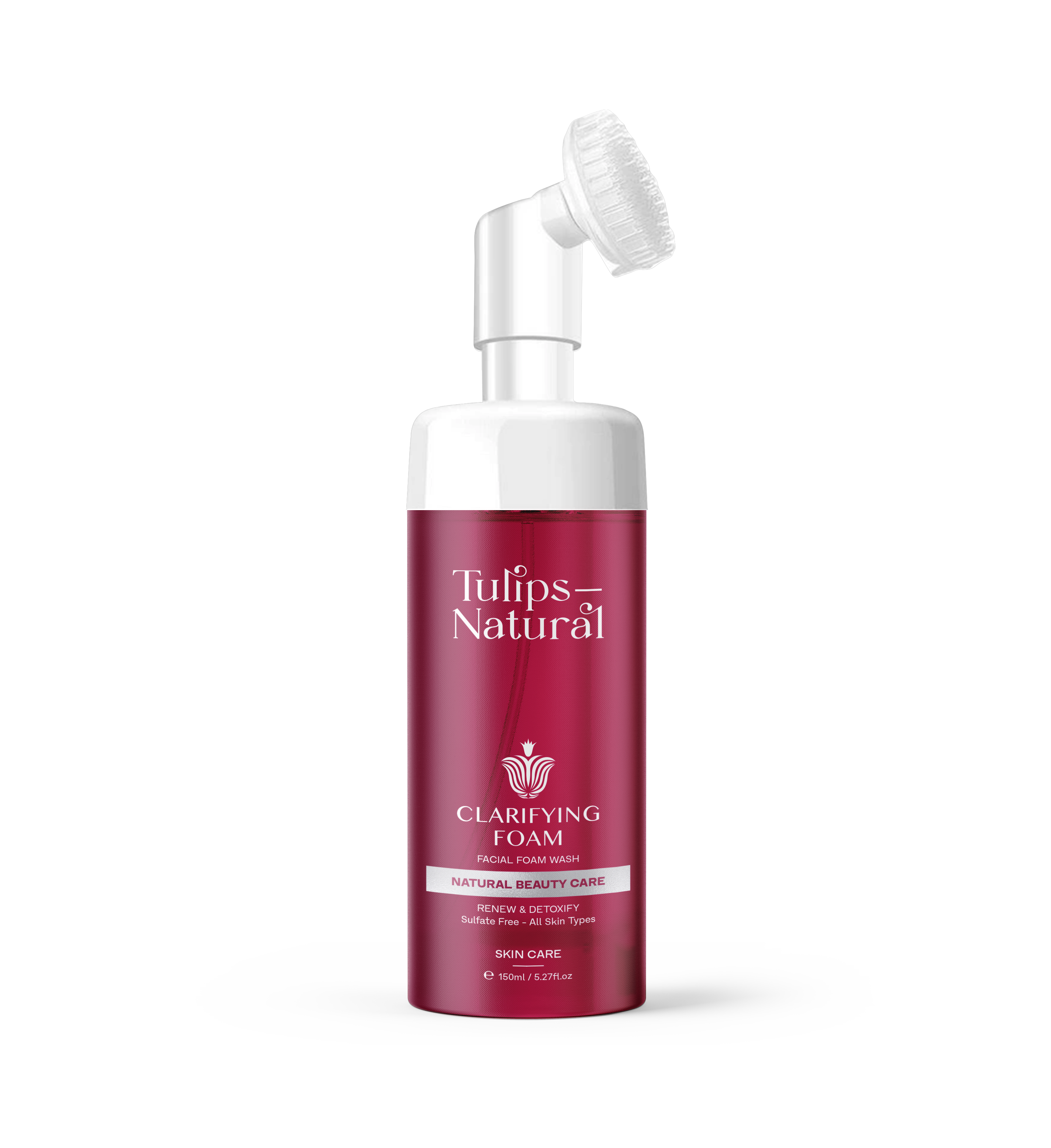 Tulips Natural Clarifying foam wash