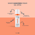 SKIN101 Sunscreen Cream Gel SPF50