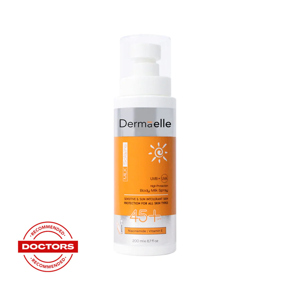 DERMAELLE MILK-SOLAIRE SPF 45 BODY MILK SPRAY 200 ML