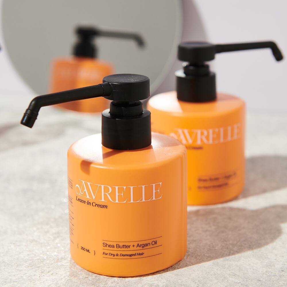 Avrelle leave-In cream with shea butter + argan oil