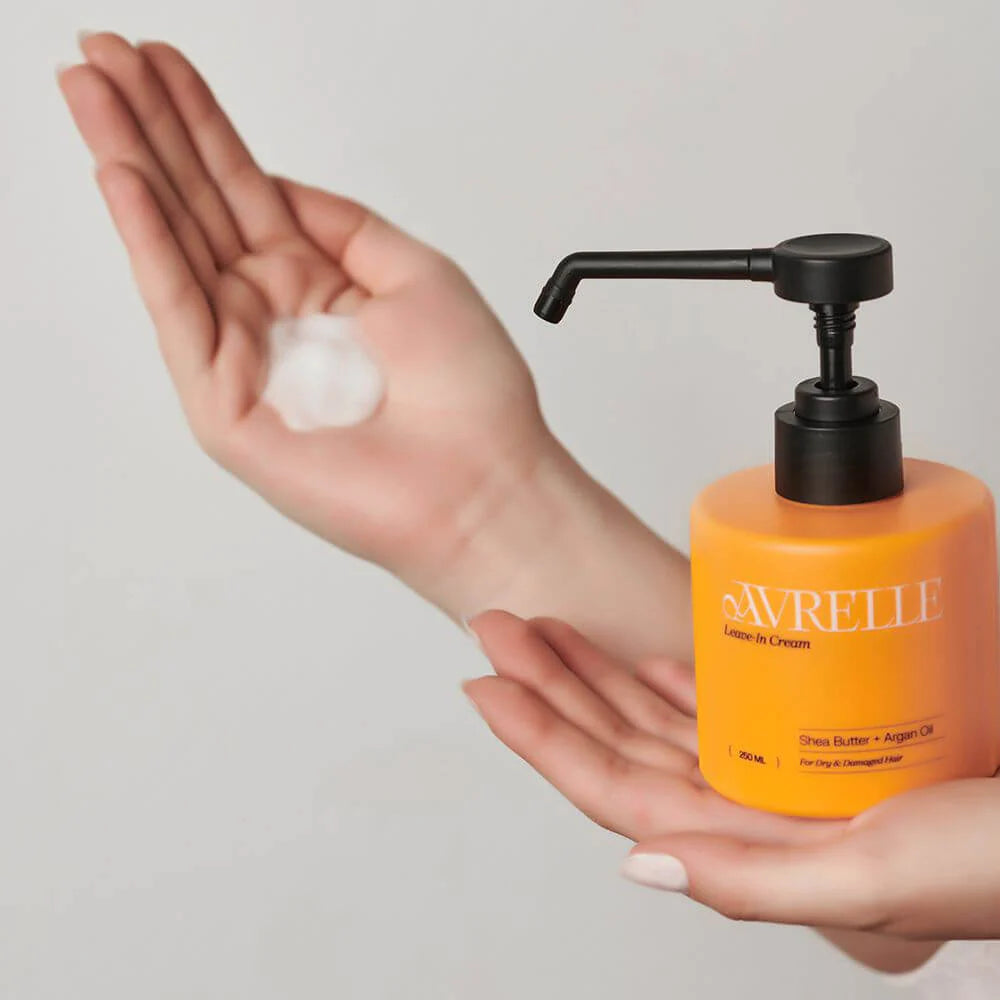 Avrelle leave-In cream with shea butter + argan oil