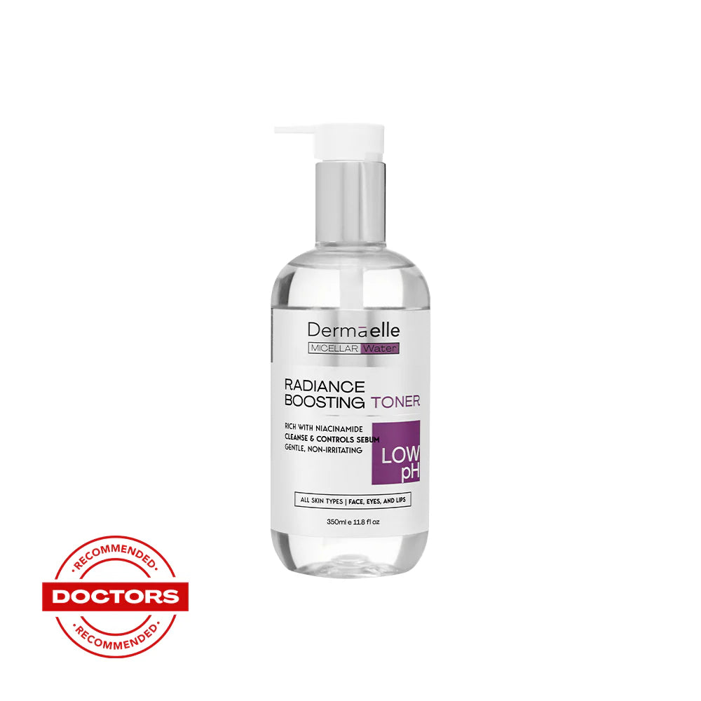 Dermaelle Micellar Water Niacinamide Radiance Boosting Toner 350ML
