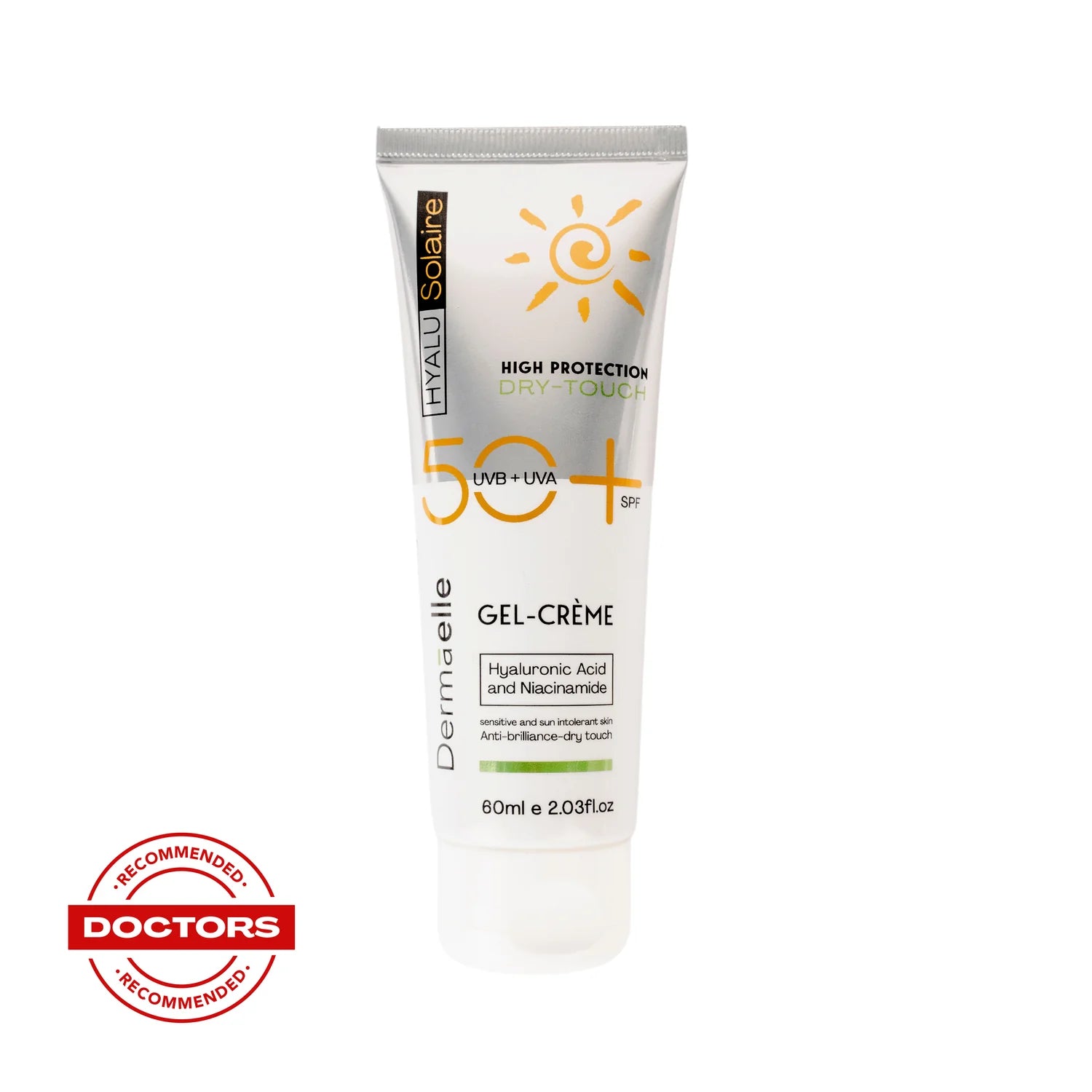 Dermaelle hyalu-solaire spf 50 gel cream 60 ML