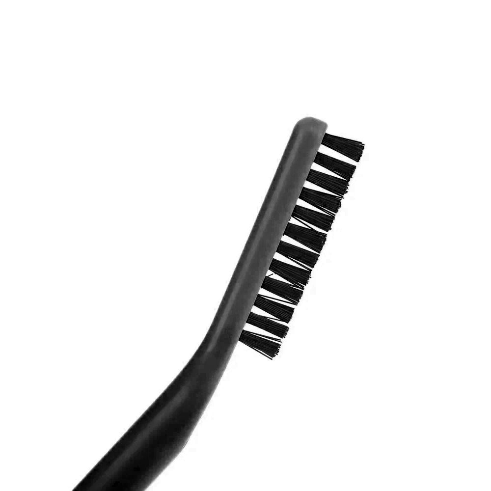 Hermania Dual-End Eyebrow Brush & Comb , Black - E70