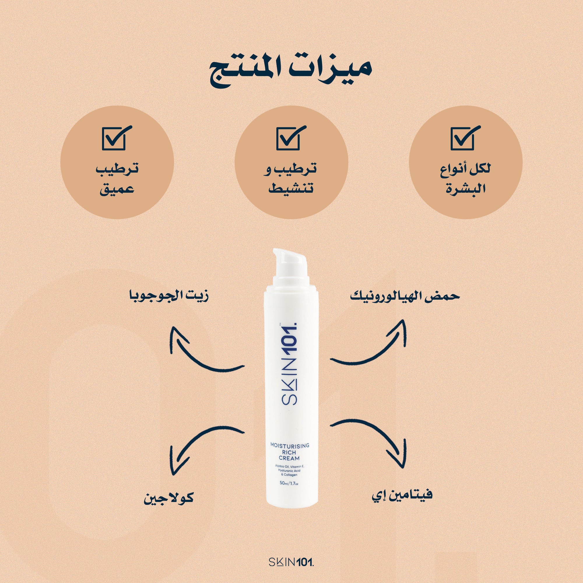 SKIN101 moisturising rich cream 50ml