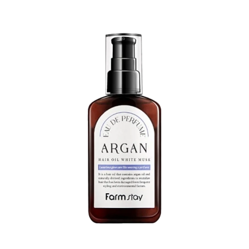 Farmstay Eau De Perfume Argan Hair Oil White Musk 100 ml