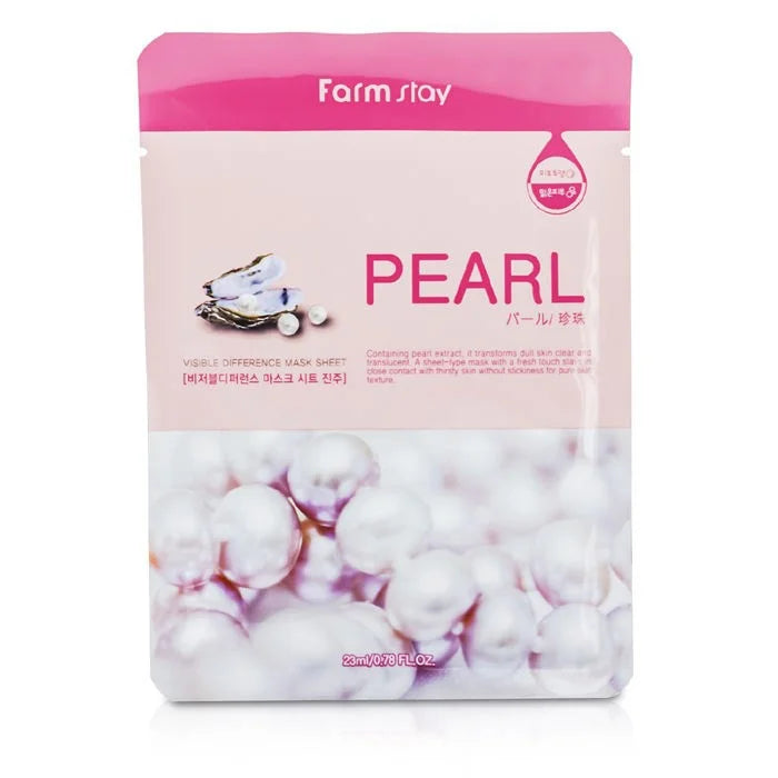 Farmstay Visible Difference Mask Sheet Pearl 1 Sheet