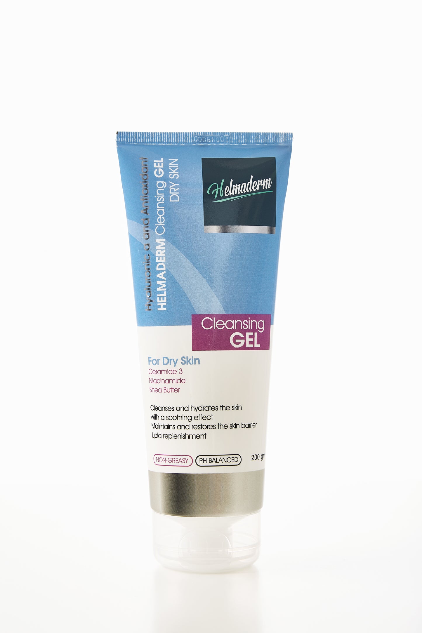 HELMADERM CLEANSING GEL FOR DRY SKIN 200GM