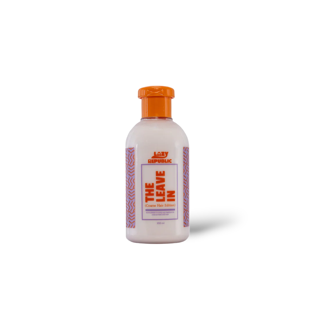 Lazy Republic The Leave In Coarse Hair Edition