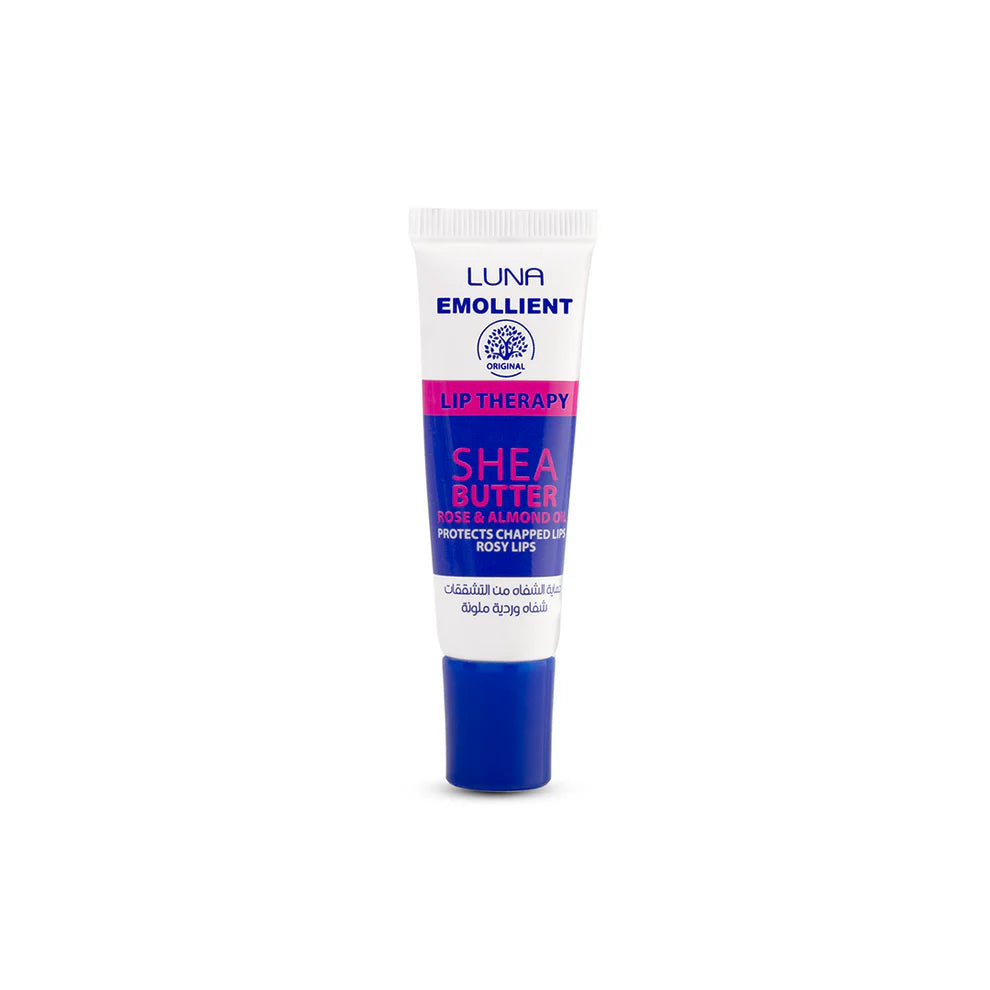 Luna Emollient Shea Butter Lip Therapy Rose & Almond Oil