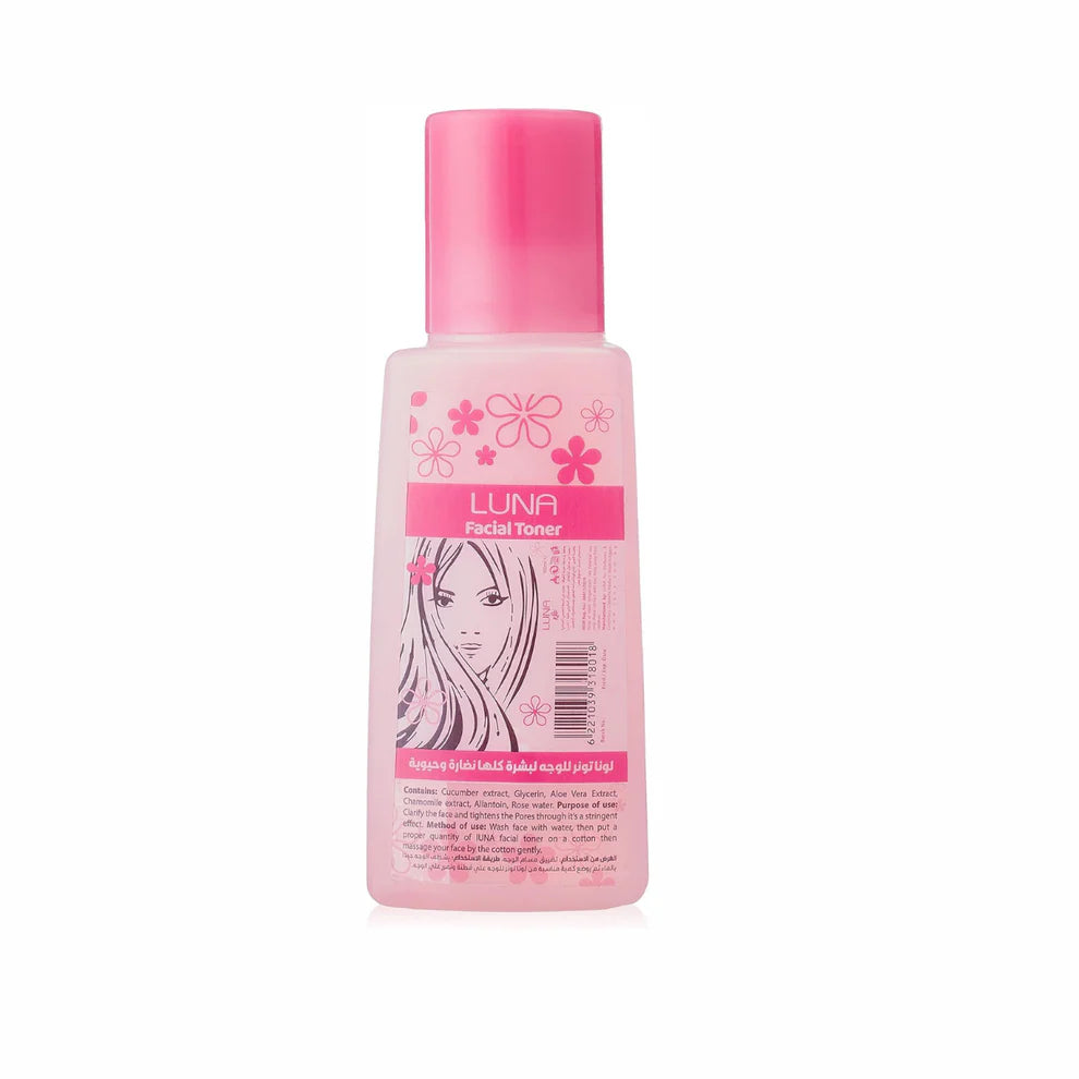 Luna Facial Toner Rose Water – 100 ml