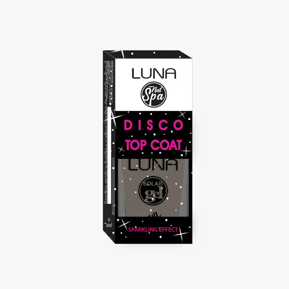 Luna Professional Nail Spa – Sparkling Top Coat 10 ml