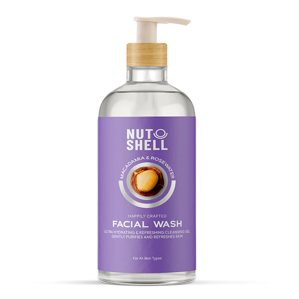 Macadamia & Rose Water Facial Wash