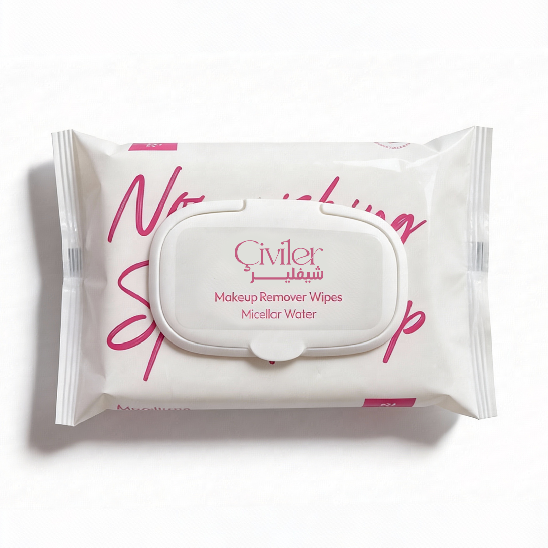 2-in-1 Makeup Remover Wipes (Micellar Water)