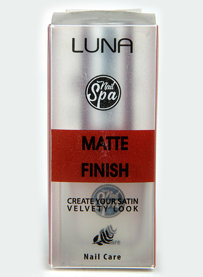 Luna Professional Nail Spa -Matt  Top Coat . 10 Ml