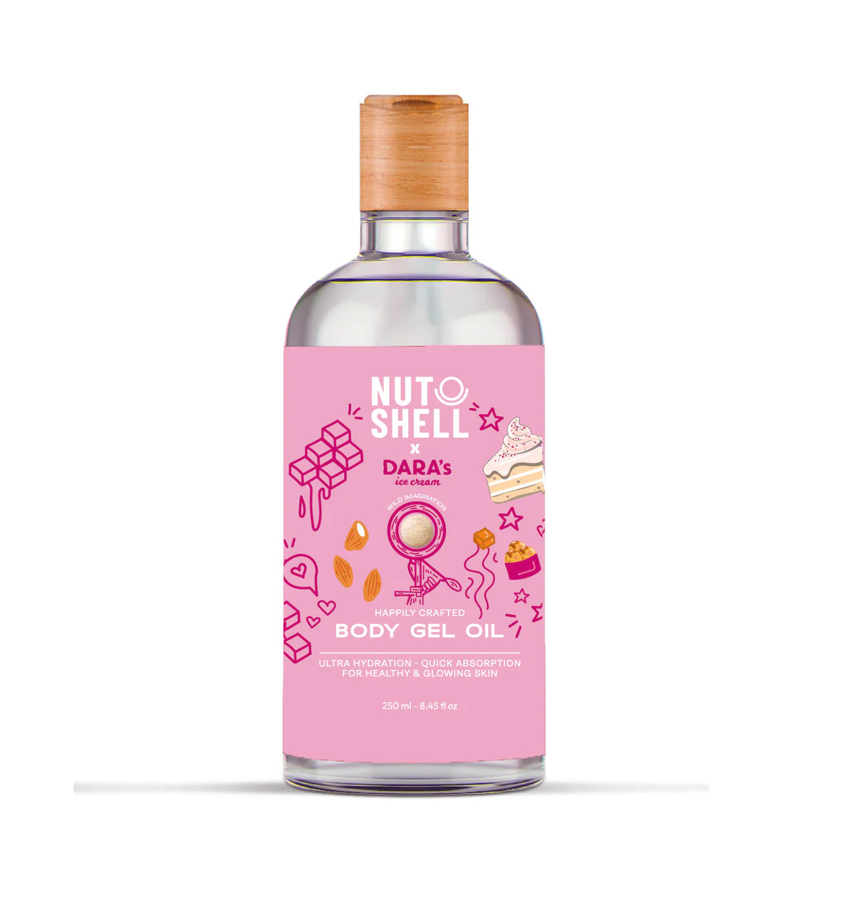 Nutshell Dara's Body Gel Oil 250 ml