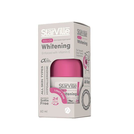 StarVille Whitening Roll on Light Pink with Coconut Scent 60 ml