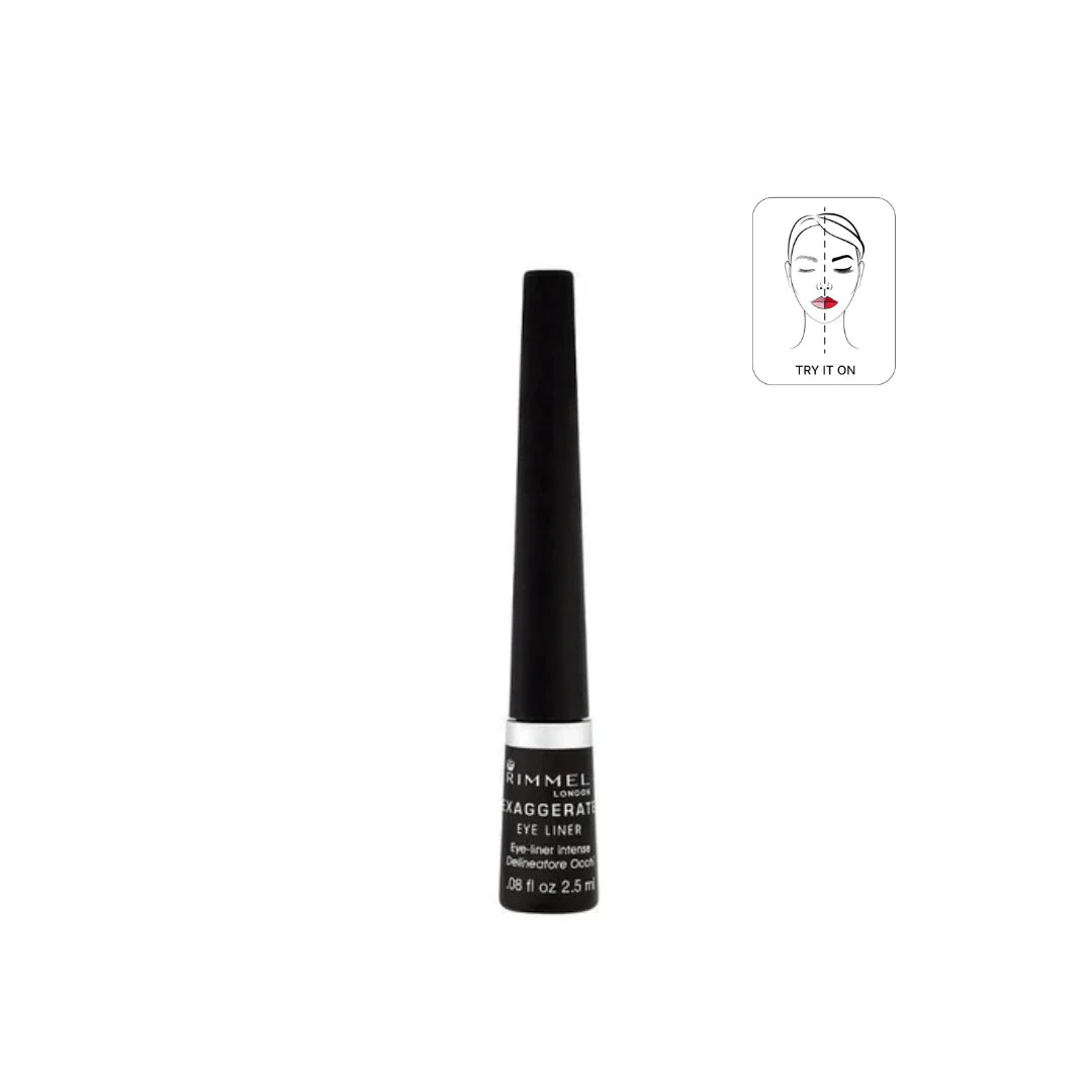 Rimmel Exaggerate Eyeliner 001 Black
