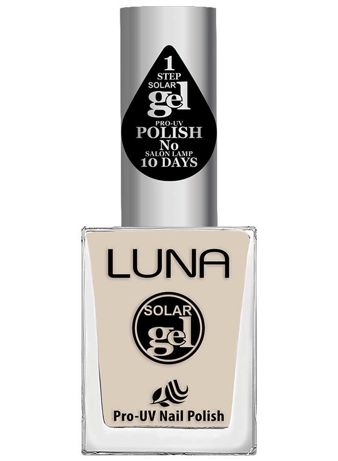Solar Gel Nail Polish -  White Studio No.1001 - 10 ml
