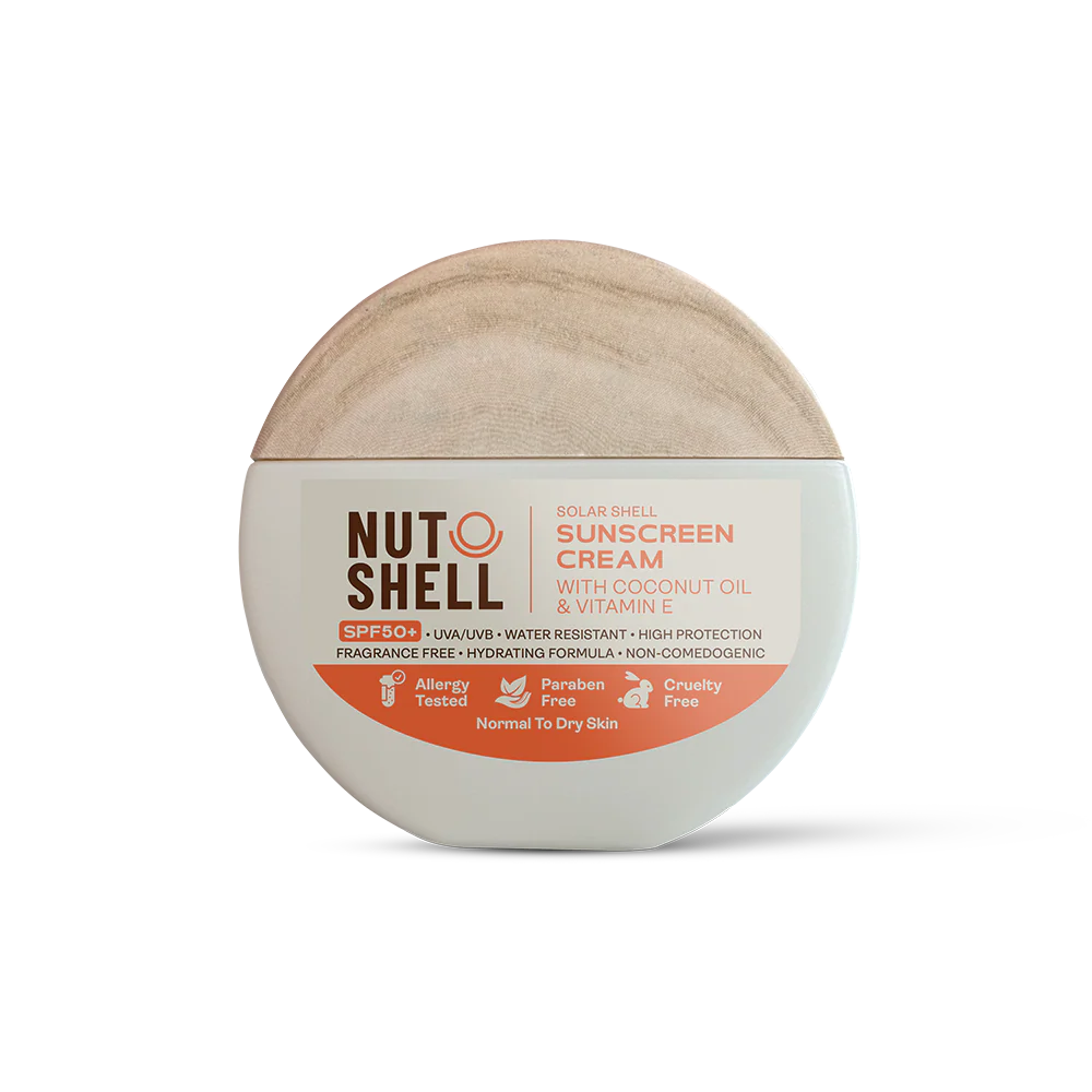 Solar Shell Sunscreen Cream - For Normal to Dry Skin