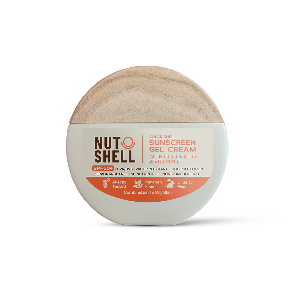 Solar Shell Sunscreen Gel Cream - For Oily Skin