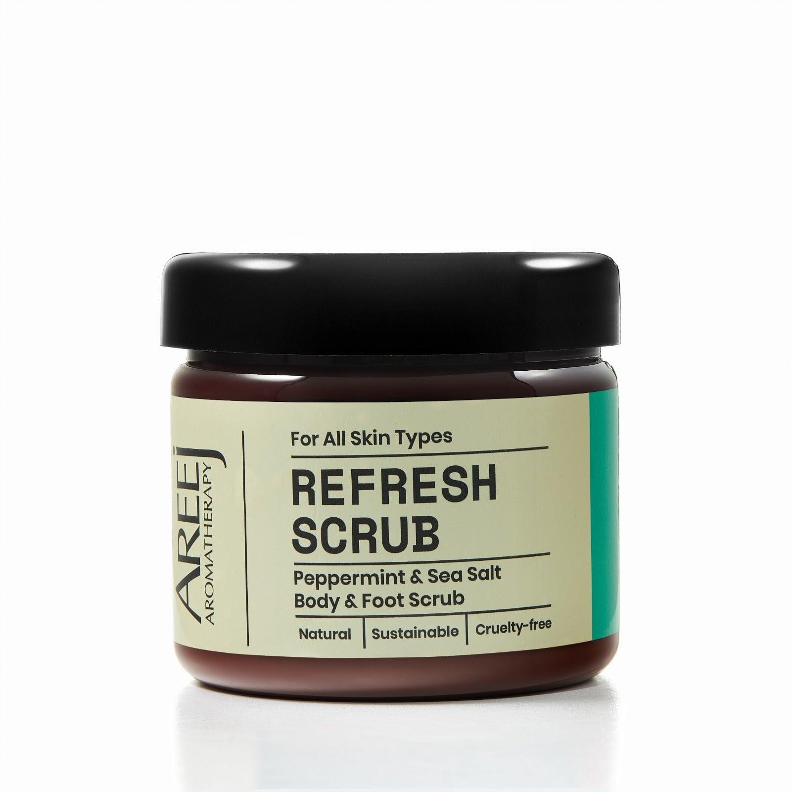 Areej Scrub Peppermint Refresh 250 gm - Beauty Bounty