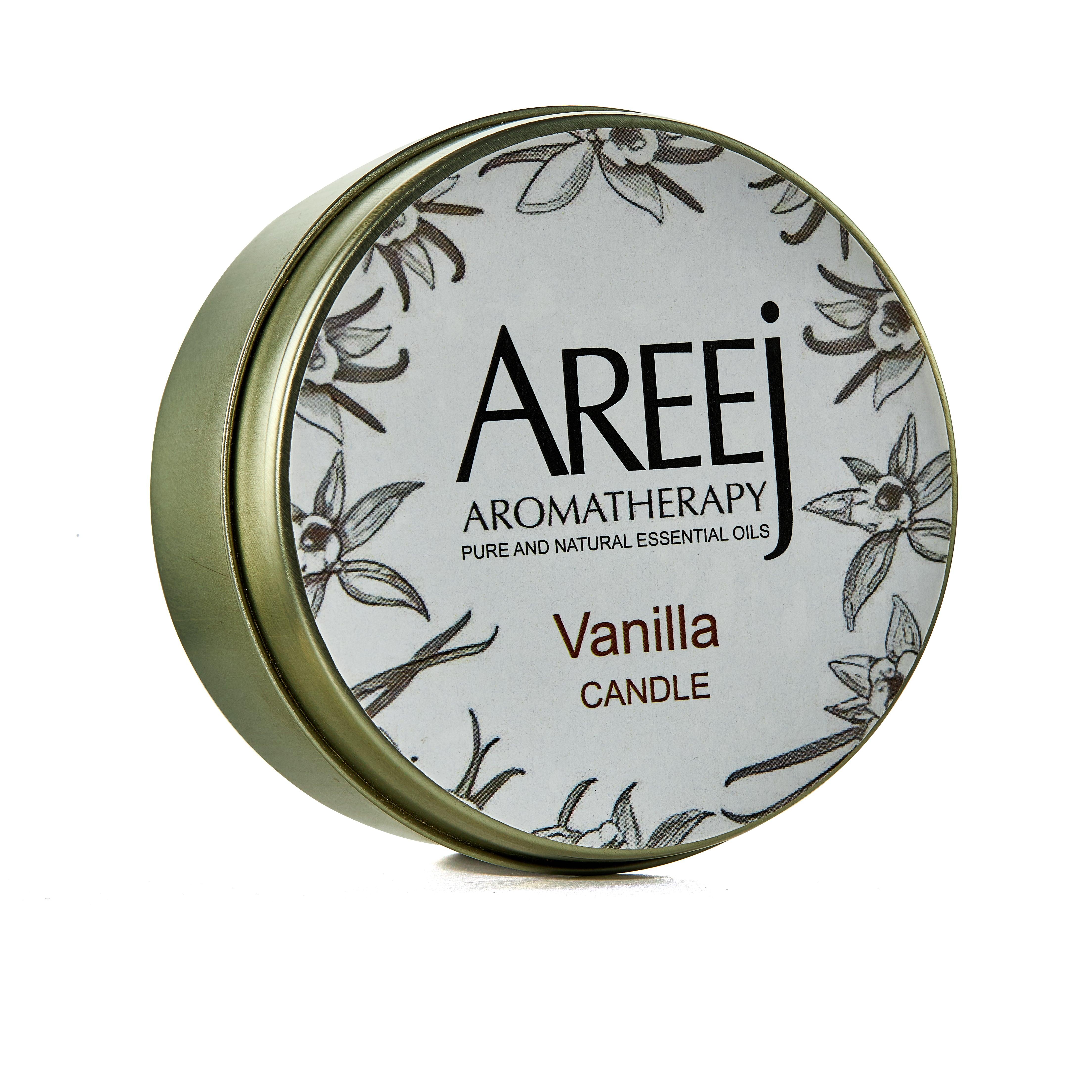 Areej Vanilla Candle - Beauty Bounty