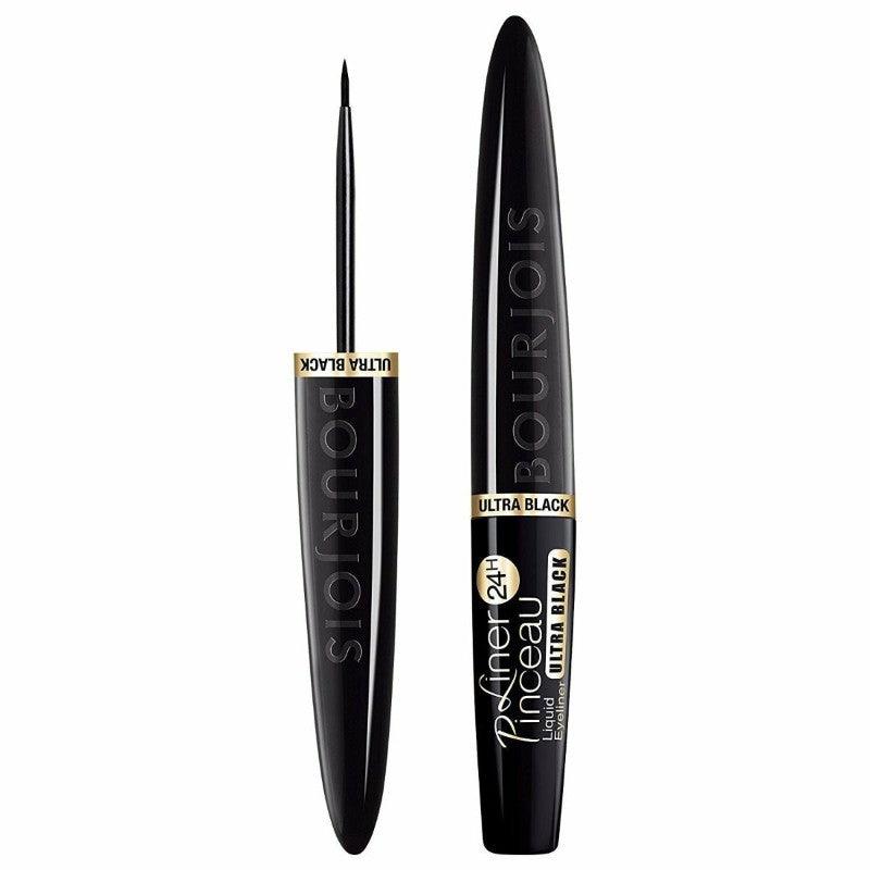 Bourjois Liner Pinceau 24H Liquid Eyeliner Ultra Black 35 - Beauty Bounty