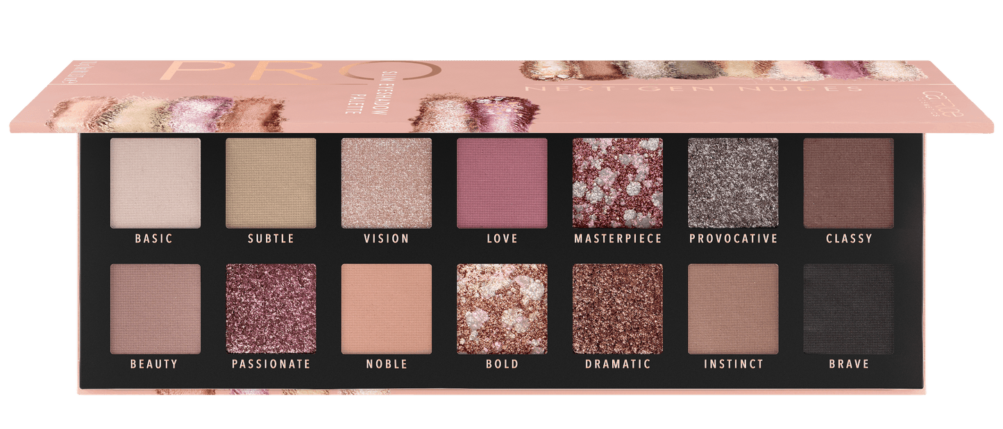 Catrice Pro Next-Gen Nudes Slim Eyeshadow Palette 010 - Beauty Bounty