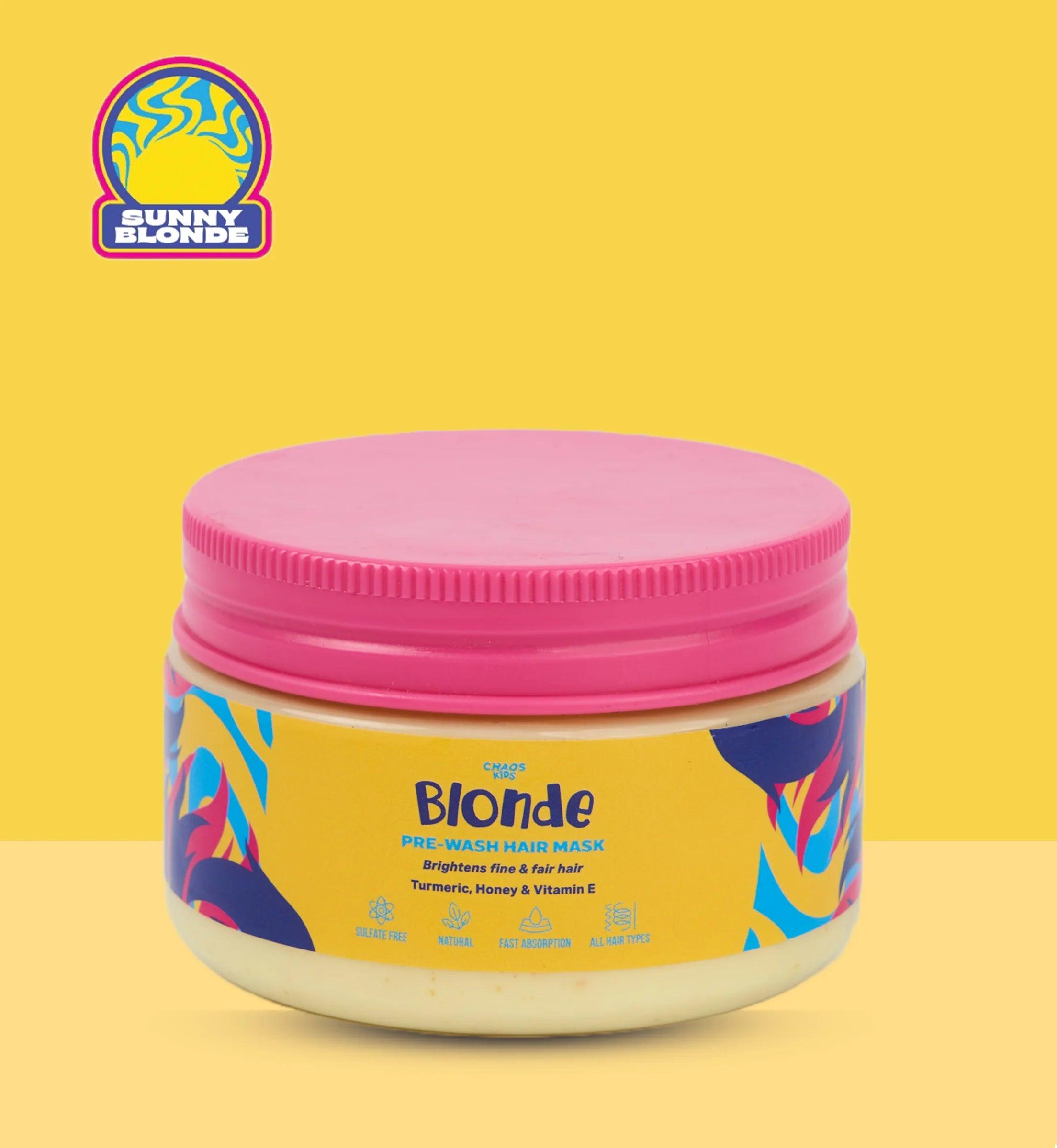 Chaos Kids Natural Hair Mask Blonde 150ML - Beauty Bounty