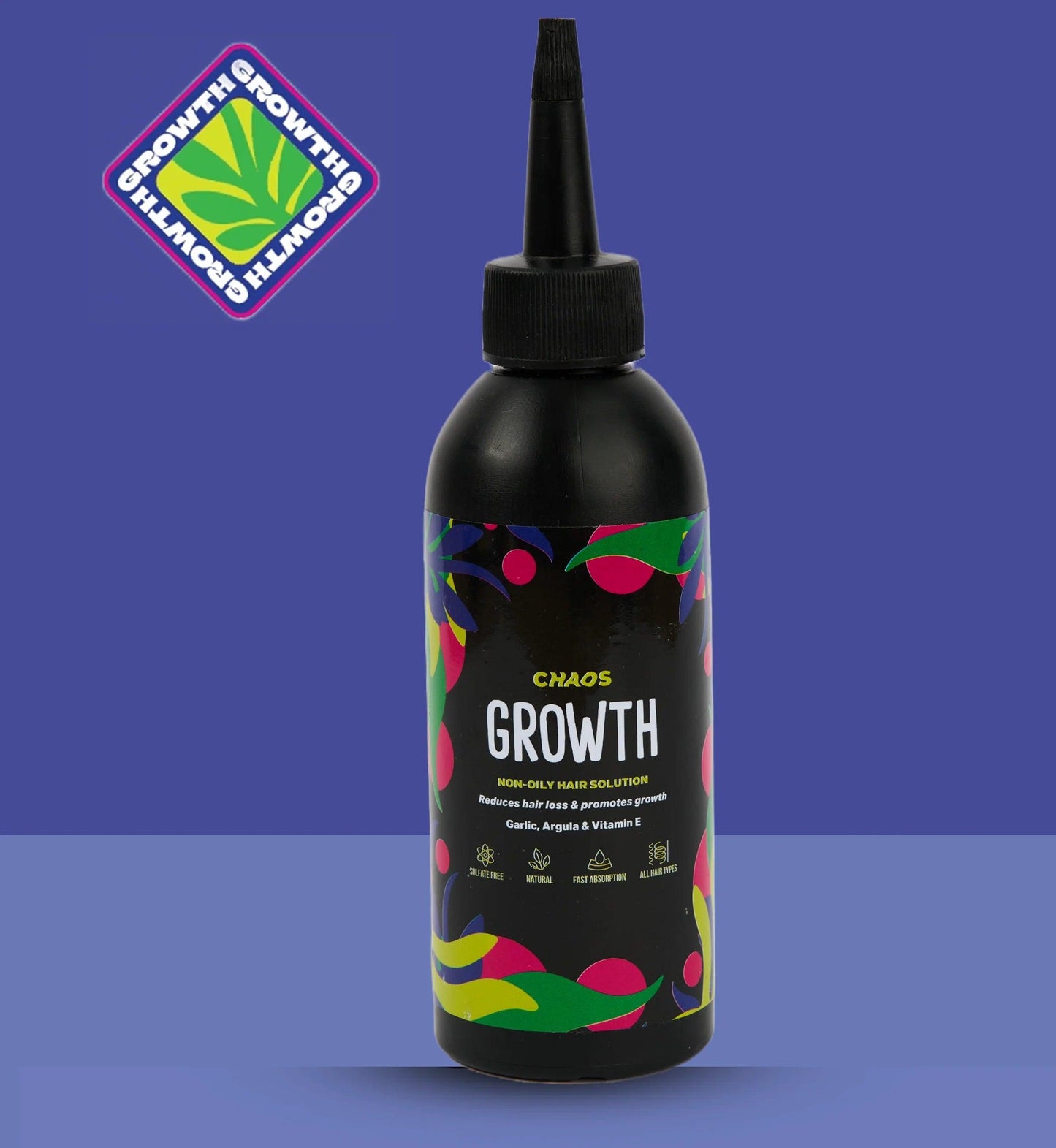 Chaos Natural Hair Solution Growth 120ML - Beauty Bounty