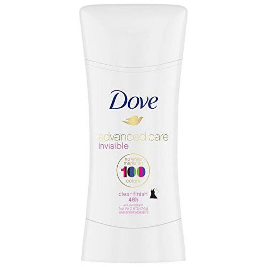 Dove Invisible Advanced Care Antiperspirant Deodorant, Clear Finish - Beauty Bounty