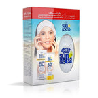 Eva Sun & Sea Face Tinted Sunscreen 50+ 40 ml + Hair Band free gift - Beauty Bounty