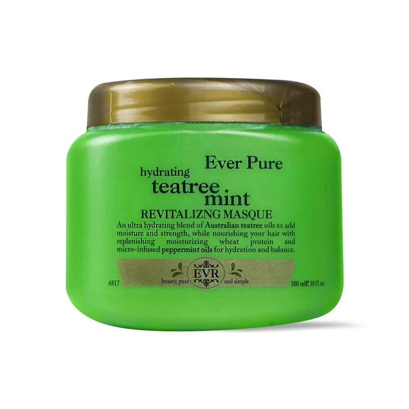 Ever Pure Tea Tree & Mint Mask Hydration - 300ml - Beauty Bounty