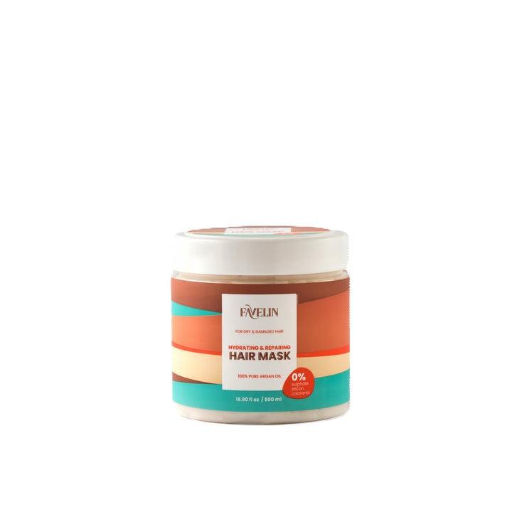 Favelin Hydrating & Repairing Hair Mask (500ml) - Beauty Bounty