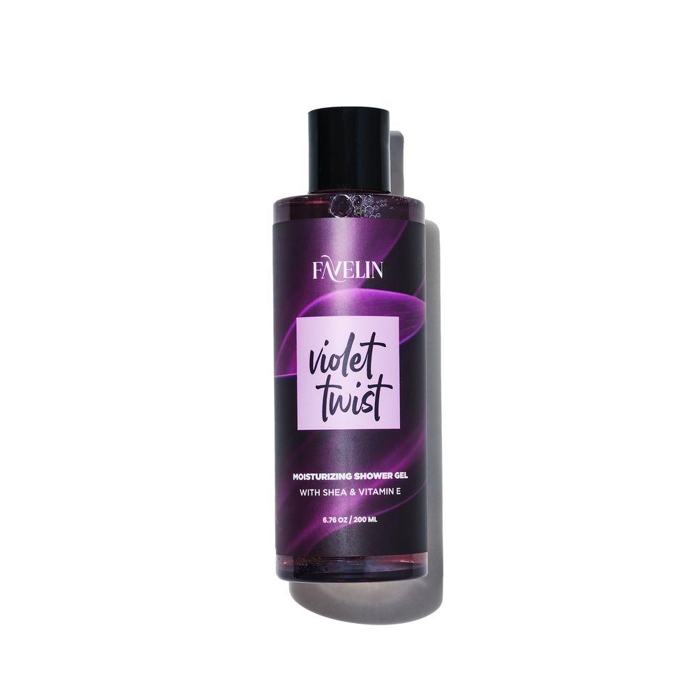 Favelin Violet Twist Shower Gel - Beauty Bounty