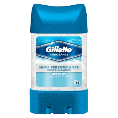 Gillette Endurance High Performance Arctic Ice Anti-perspirant Clear Gel 70ml - Beauty Bounty