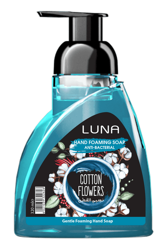 Hand Foaming Anti-Bacterial Cotton Flowers 320 ml - Beauty Bounty