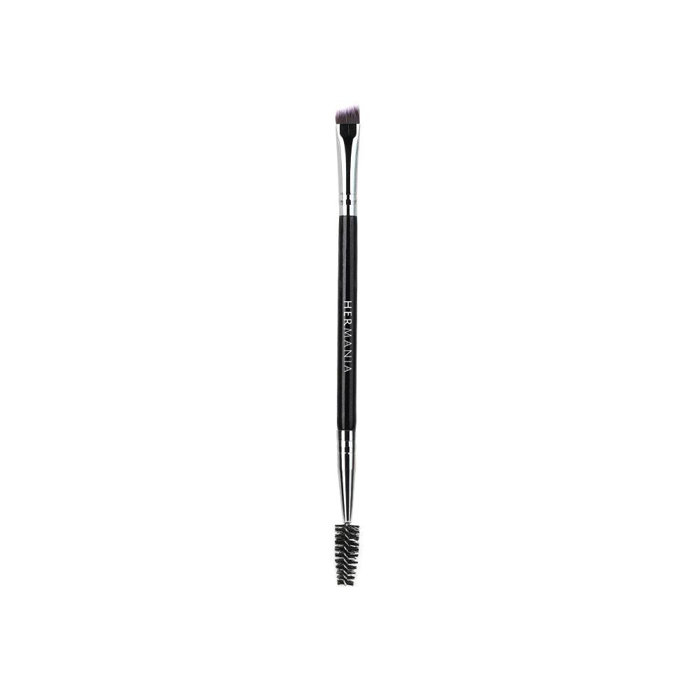 Hermania Dual-End Eyebrow Brush - E60 - Beauty Bounty