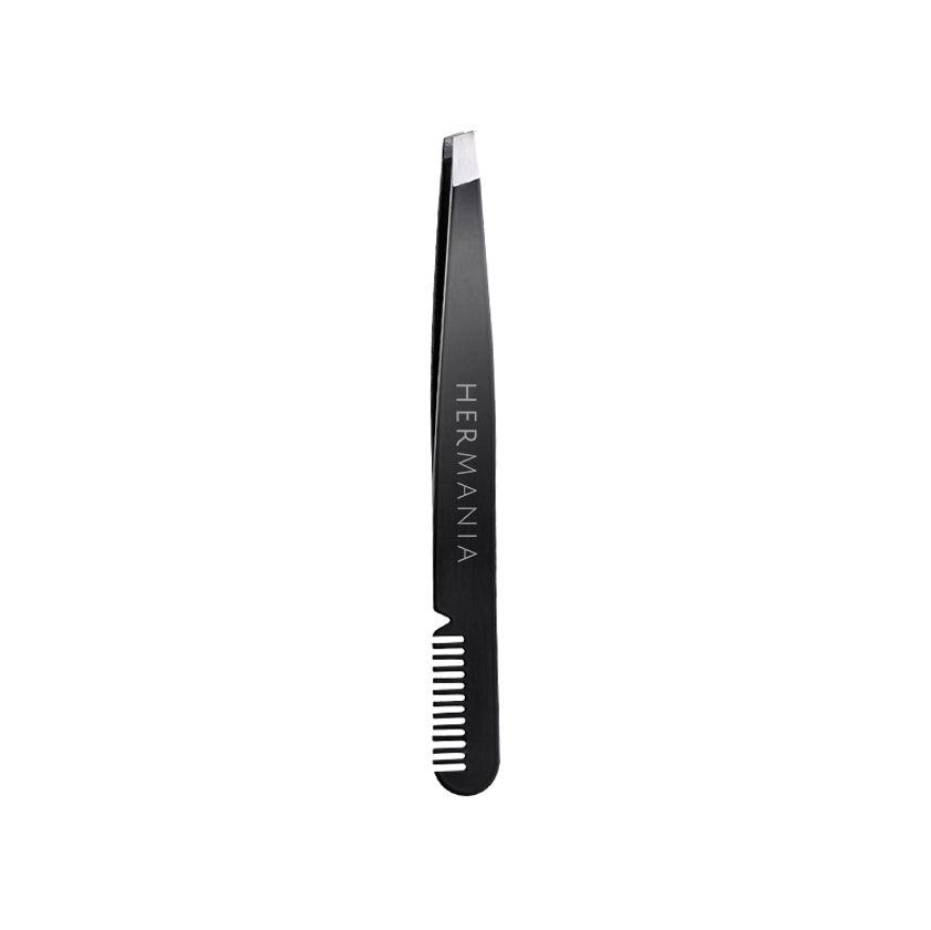 Hermania Dual-End Tweezers with Comb - Beauty Bounty